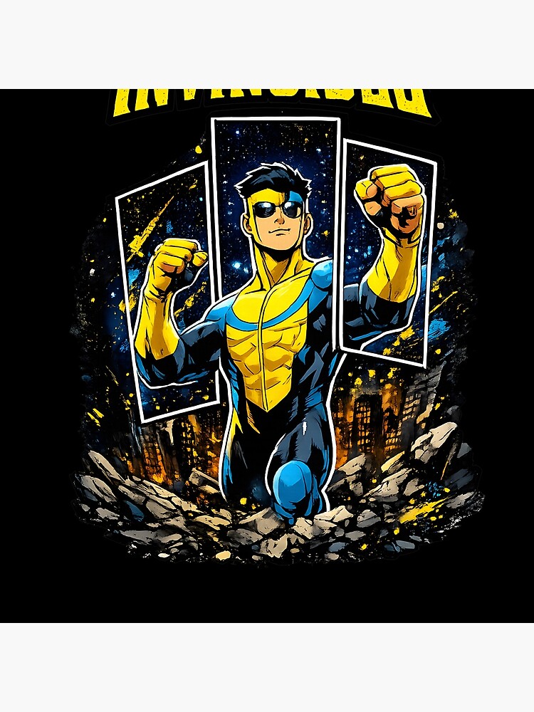 Invincible Cool Throw Pillow - Image 2