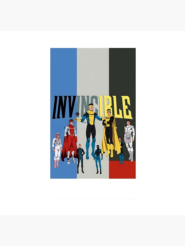 Invincible Colorful Throw Pillow - Image 2