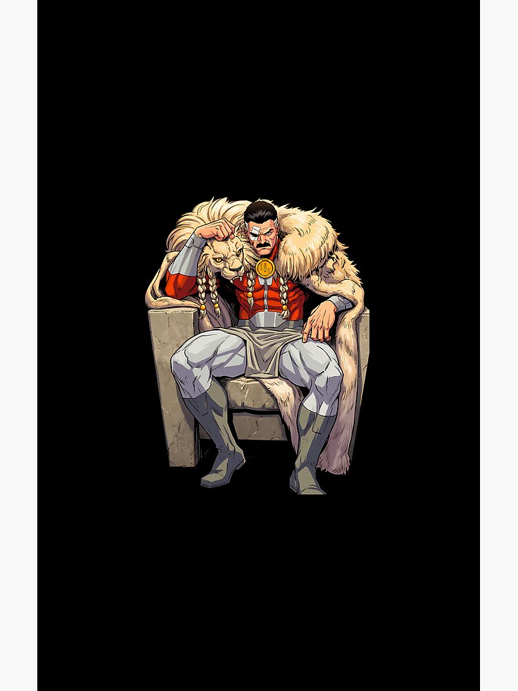 Invincible Thragg Comic Shower Curtain - Image 2