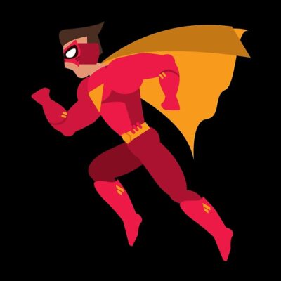 Alternative view of Invincible Super Hero Spider Man Art Design Tote Bag