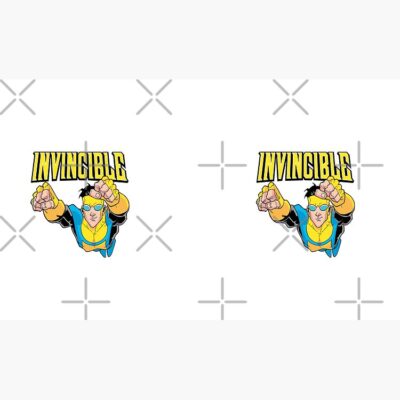 Alternative view of Invincible Flying Pose Design Mark Grayson Classic Hero Style Superhero Comic Art Invincible Series T Shirt And Merch Mug