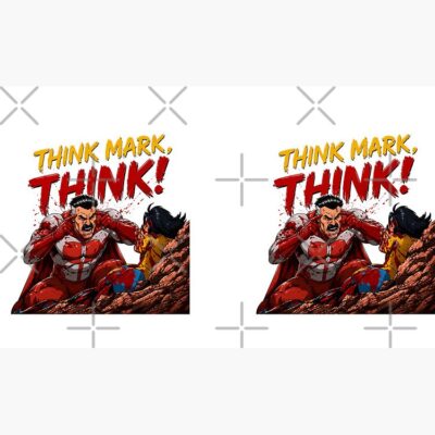 Alternative view of Think Mark Think Meme From Invincible Omniman Mug