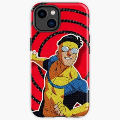 Invincible Red Design Iphone Case