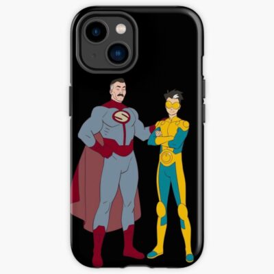 Invincible And Omniman Happy Iphone Case