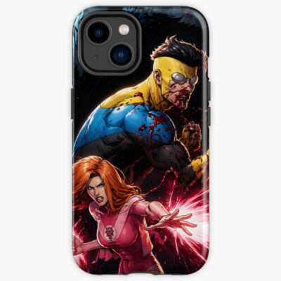 Invincible And Atom Eve Fire Iphone Case