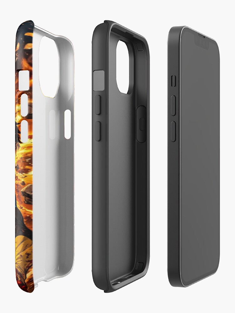 Invincible And Omniman Fire Iphone Case - Image 2
