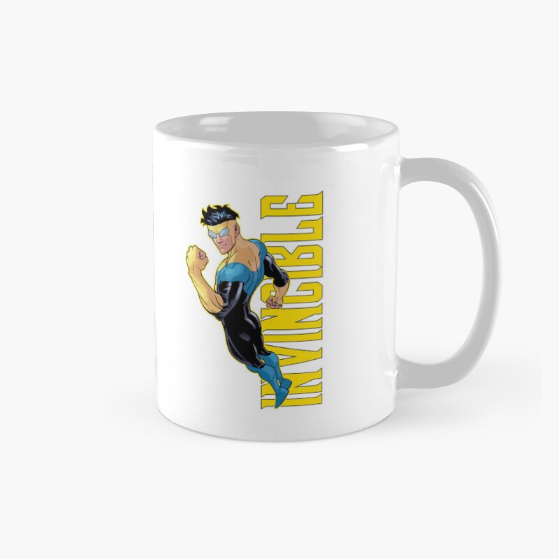 Invincible Comic Book Character Design In Flight Mug