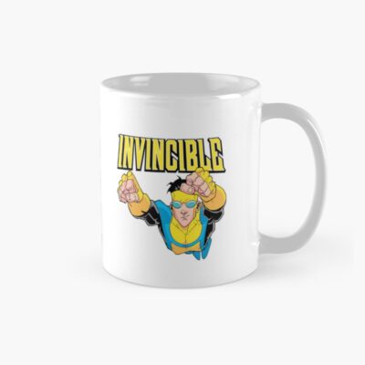 Invincible Flying Pose Design Mark Grayson Classic Hero Style Superhero Comic Art Invincible Series T Shirt And Merch Mug