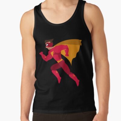 Invincible Super Hero Spider Man Art Design Tank Top