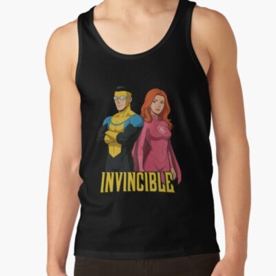 Alternative view of Invincible And Atom Eve Dynamic Comic Duo Artwork Tank Top