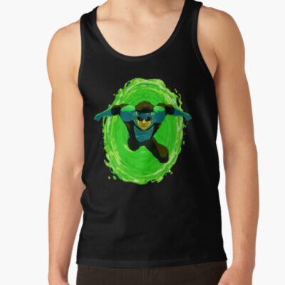 Invincible Green Design Tank Top