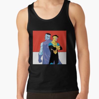 Alternative view of Omniman Superhero Viltrum Invincible Comic Comic Tank Top