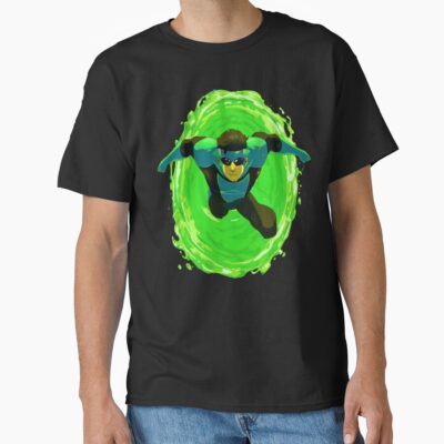 Invincible Green Design T-shirt
