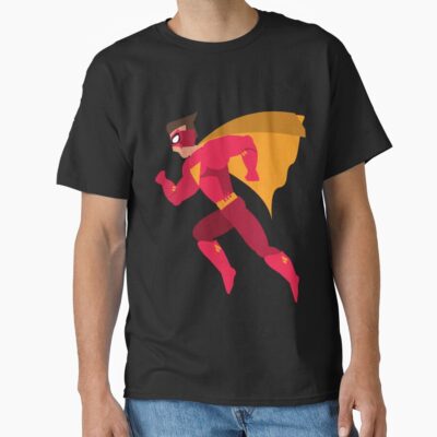 Invincible Super Hero Spider Man Art Design T-shirt
