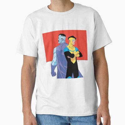 Omniman Superhero Viltrum Invincible Comic Comic T-shirt