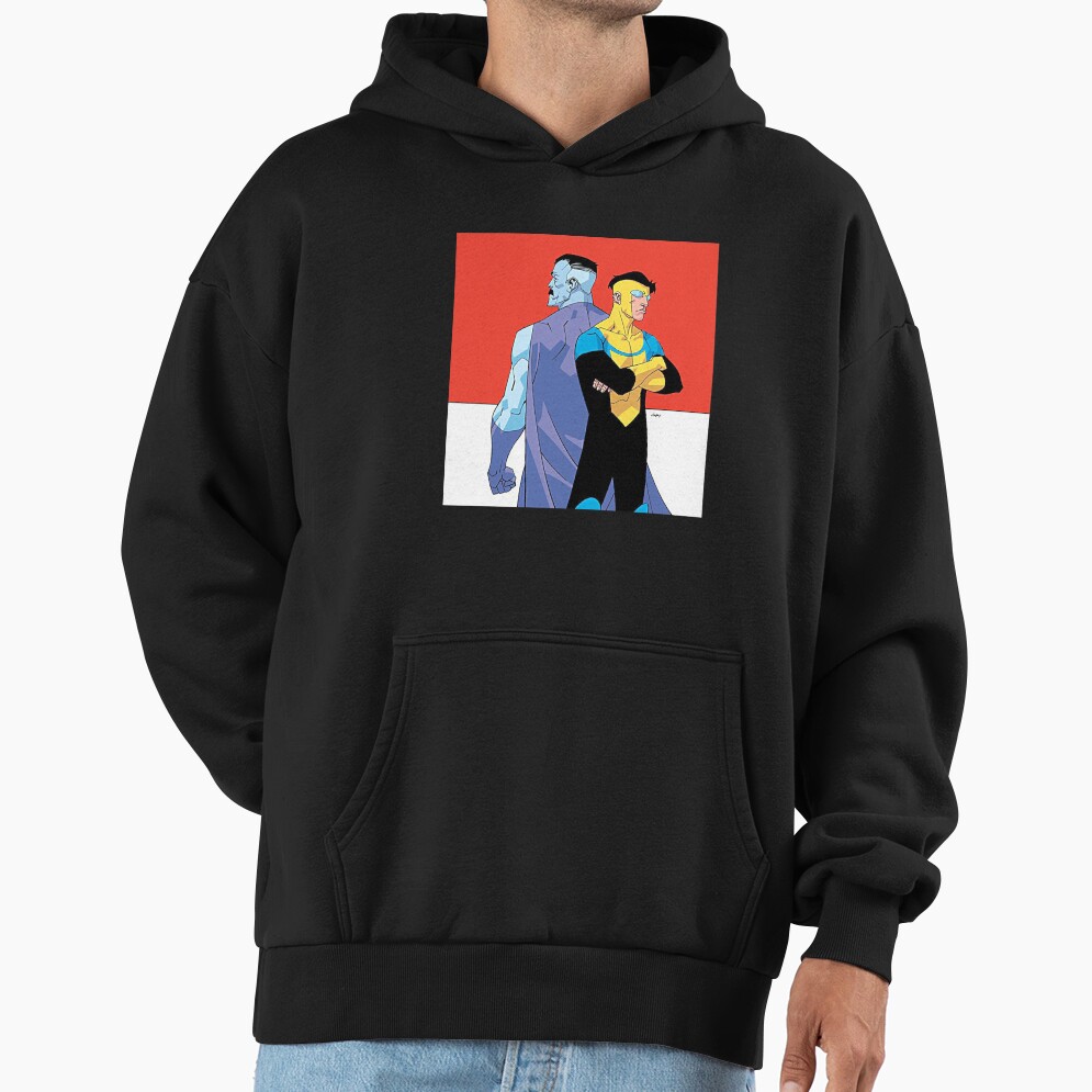 Omniman Superhero Viltrum Invincible Comic Comic Hoodie - Image 2