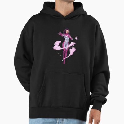Atom Eve Energy And Elegance Fanart In A Tv Series Style Hoodie
