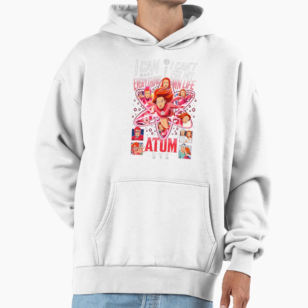 Atom Eve Flower Hoodie - Image 2