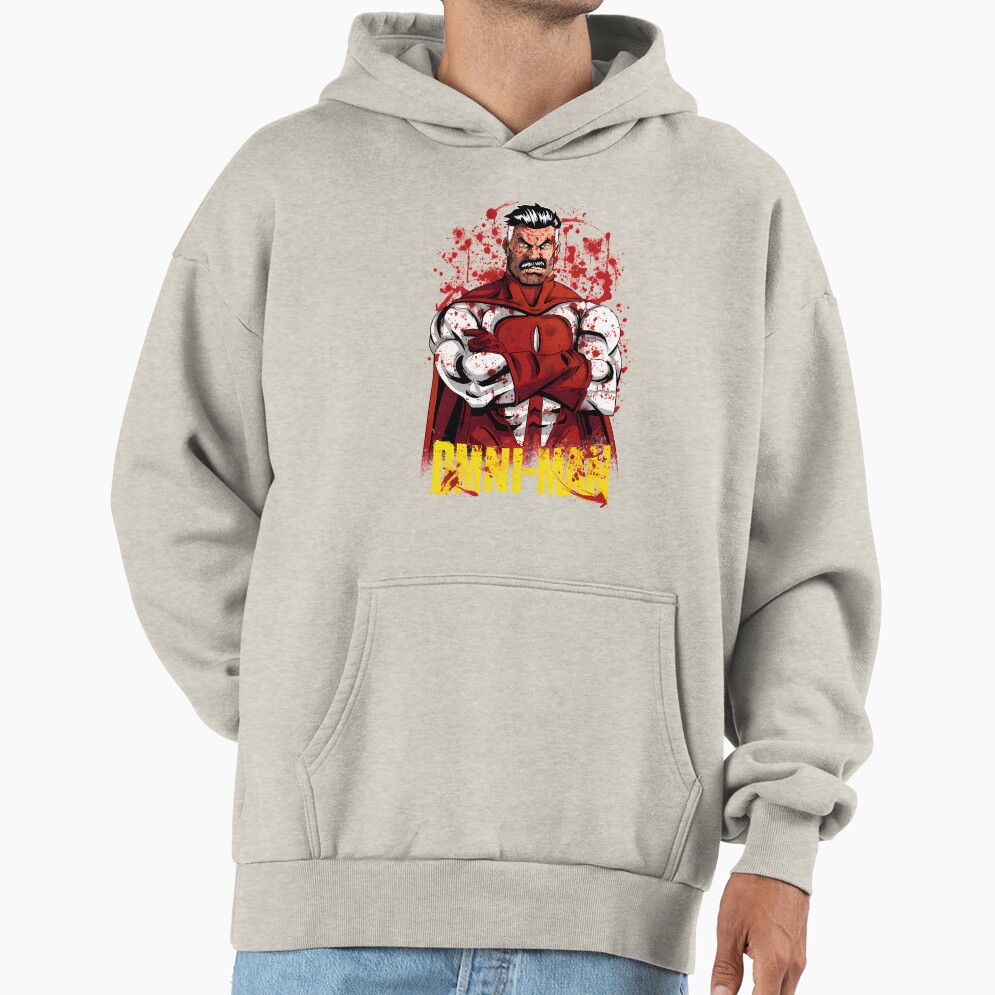 Omniman Angry Hoodie - Image 3