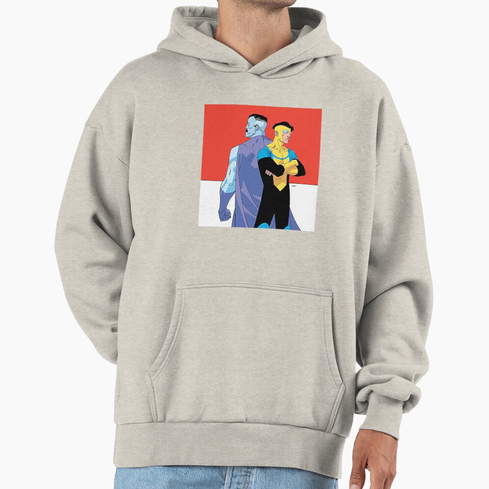 Omniman Superhero Viltrum Invincible Comic Comic Hoodie - Image 3
