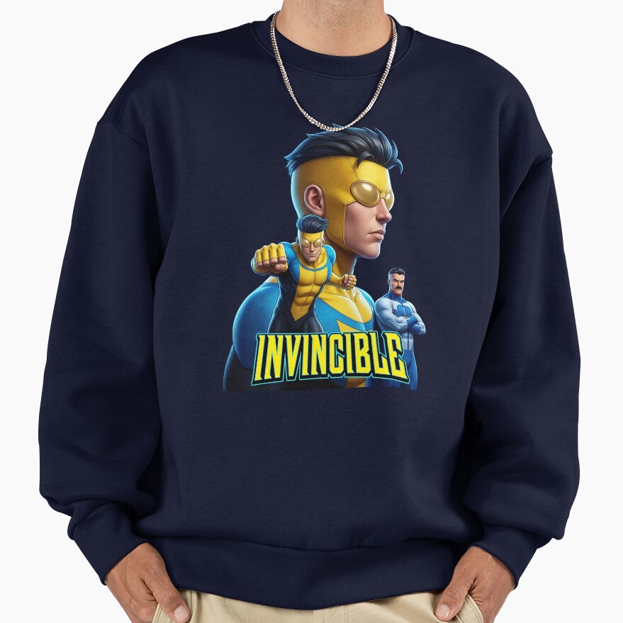 Invincible And Omni-man Sweatshirt - Image 5