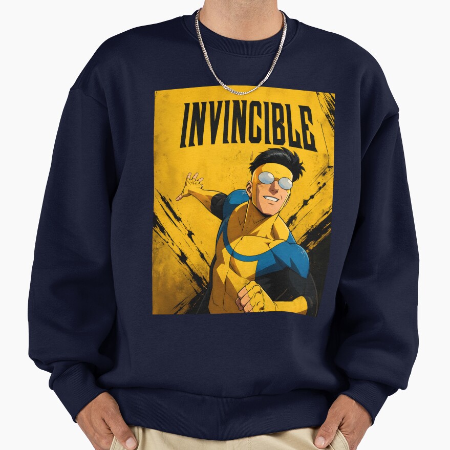 Invincible Smile Sweatshirt - Image 5