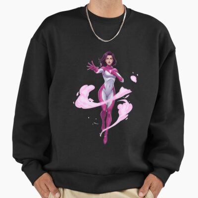 Atom Eve Energy And Elegance Fanart In A Tv Series Style Sweatshirt