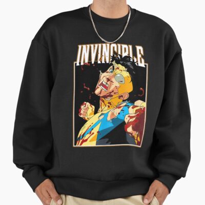 New Invincible Battle Damaged Mark Sweatshirt