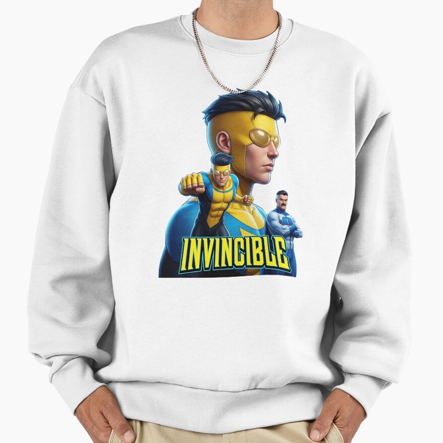 Invincible And Omni-man Sweatshirt - Image 2