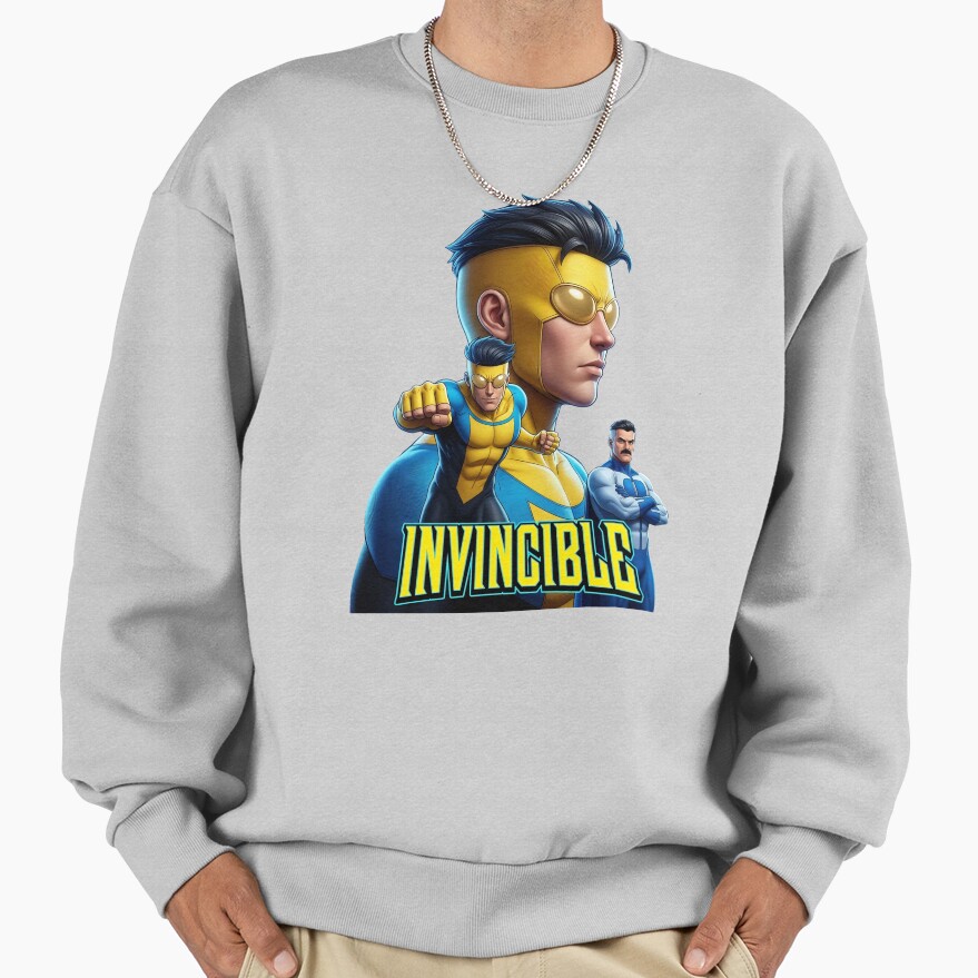 Invincible And Omni-man Sweatshirt - Image 4