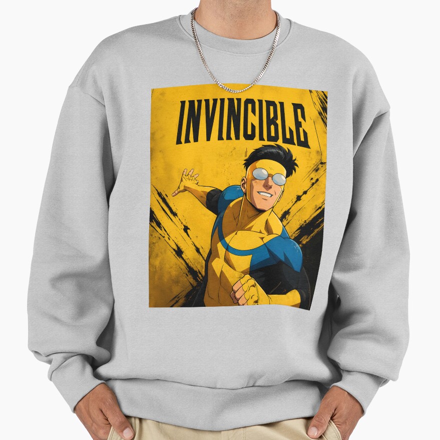 Invincible Smile Sweatshirt - Image 4