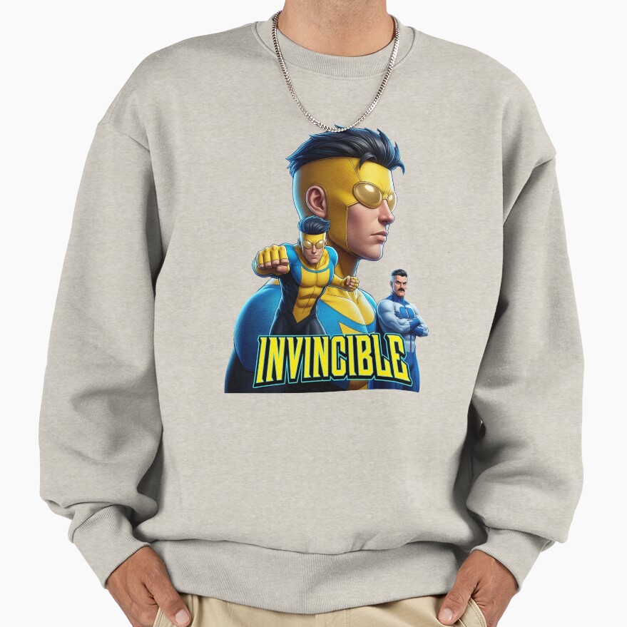 Invincible And Omni-man Sweatshirt - Image 3