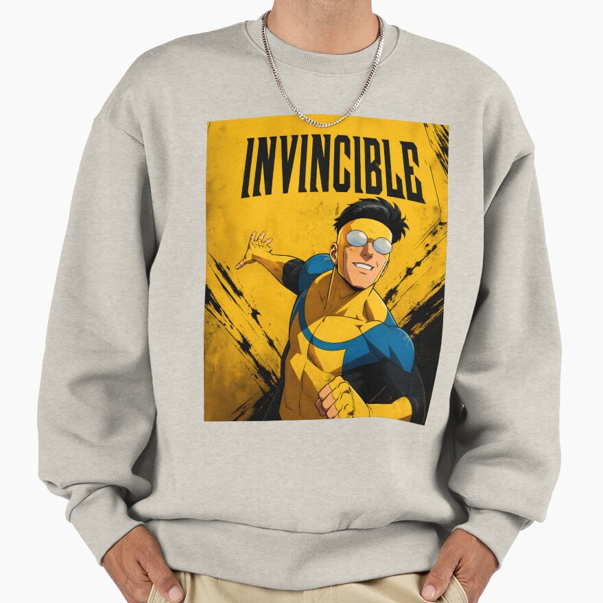 Invincible Smile Sweatshirt - Image 3