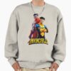 ssrcooversized sweatshirtmens 01oatmeal heatherfrontsquare productx1000 41 - Invincible Merchandise
