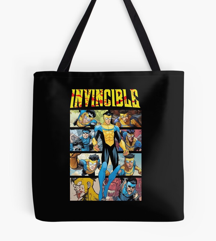 Invincible Comic Tote Bag