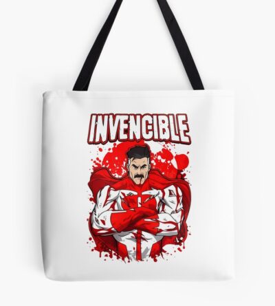 Invincible Hero Blood Art Omni Man Tote Bag