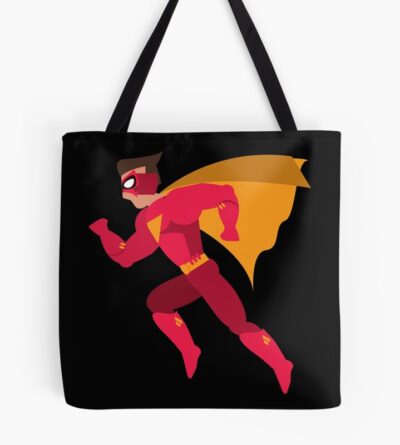 Invincible Super Hero Spider Man Art Design Tote Bag
