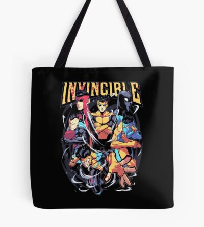 Invincible Mark Superhero Comic Book Tote Bag