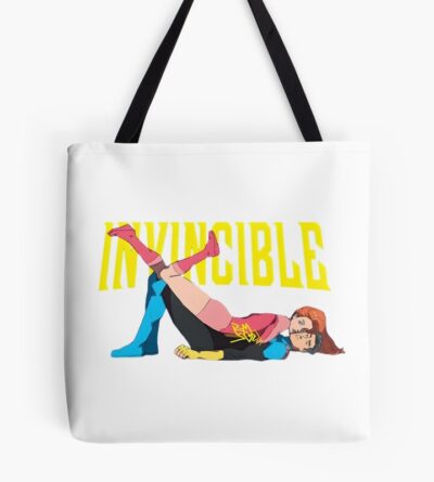 Invincible And Atom Eve Happy Tote Bag