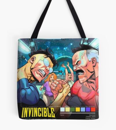 Invincible Vs Omniman Tote Bag