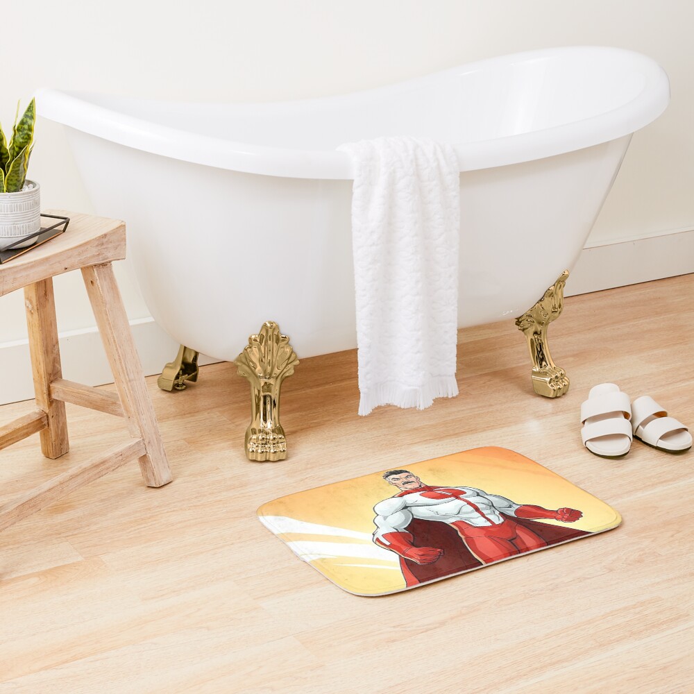 Omni Man Classic Bath Mat - Image 2