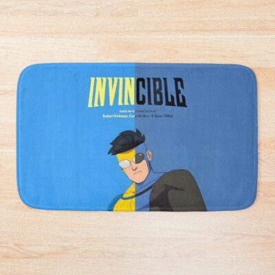 Invincible Superhero Two Sides Bath Mat