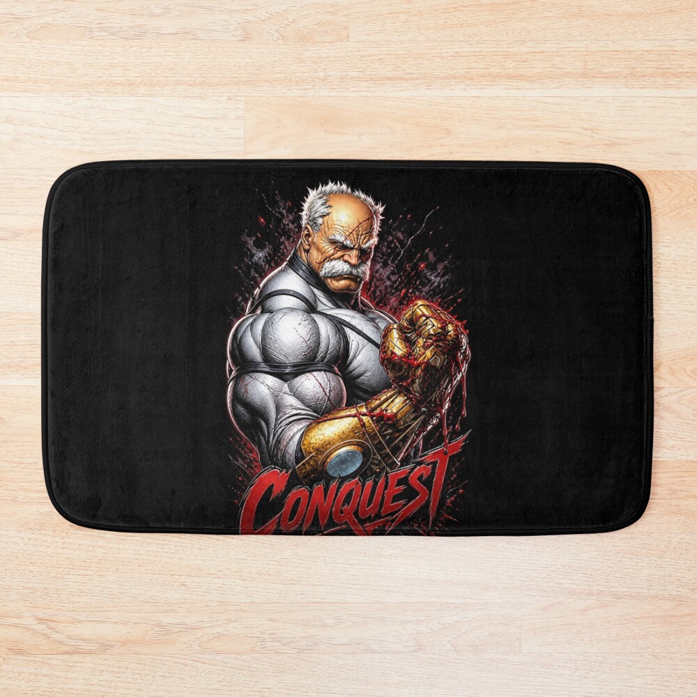 Conquest Angry Bath Mat