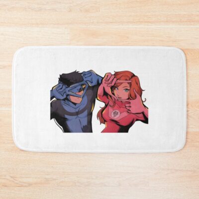 Invincible And Atom Eve Bath Mat