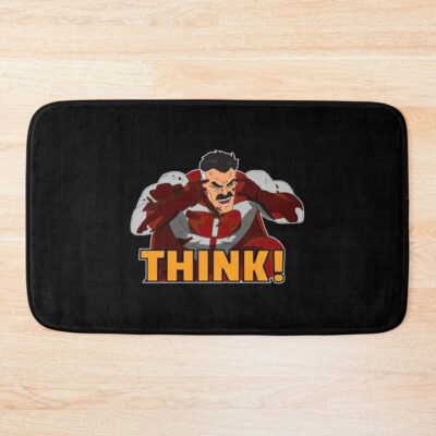 Invincible Omni Man Think Bath Mat