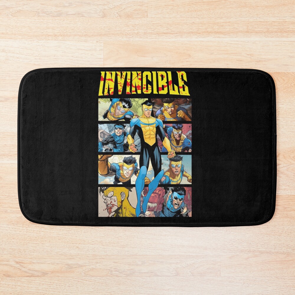 Invincible Comic Bath Mat
