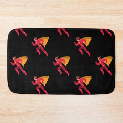 Invincible Super Hero Spider Man Art Design Bath Mat