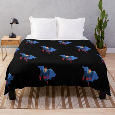 Invincible Art Throw Blanket
