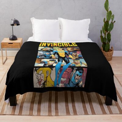Invincible Comic Throw Blanket