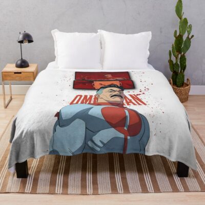 Invincible Superhero Throw Blanket